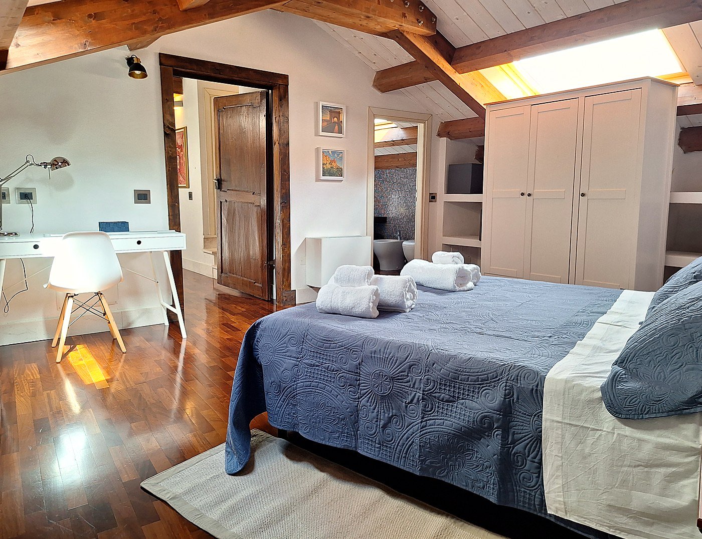 Camera da letto matrimoniale di Casa Lamarmora